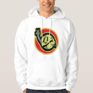HIPPIE ICON flowers FACE 2023 BY MASANSER Hoodie