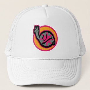 HIPPIE ICON flowers FACE 2023 BY MASANSER Trucker Hat
