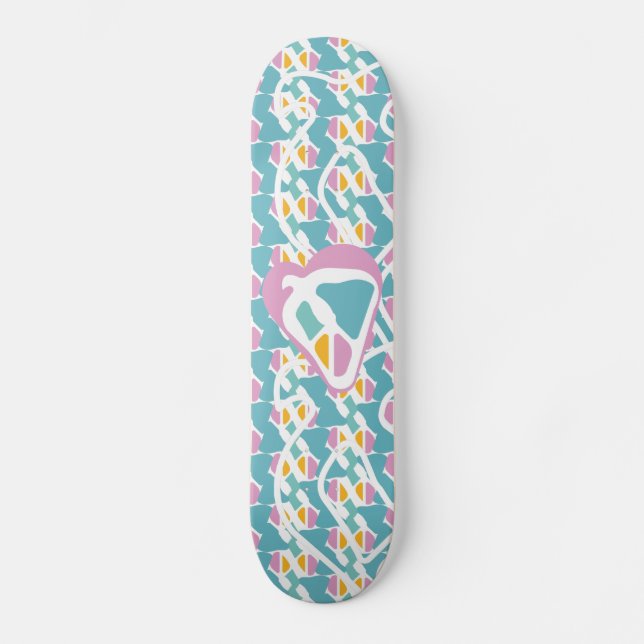 HIPPIE ICON version free BY MASANSER Skateboard (Front)
