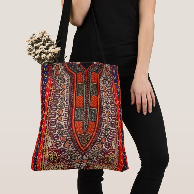 Hippie Indian Style Tote Bag (Close Up)