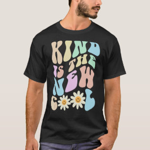 Hippie KIND IS THE NEW COOL Retro Stop Bullying Ch T-Shirt