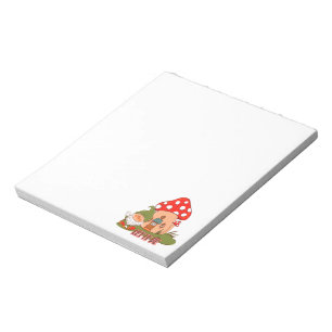 Hippie Let It Be Gnome Notepad