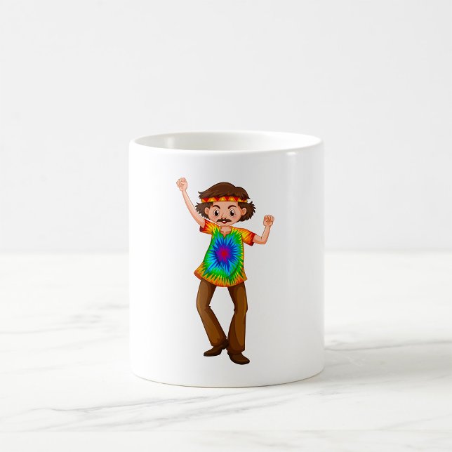 Hippie Man Coffee Mug (Creator Uploaded)