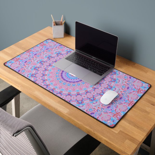Hippie Mandala   Desk Mat (Office 2)