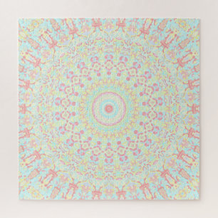 Hippie Mandala   Jigsaw Puzzle