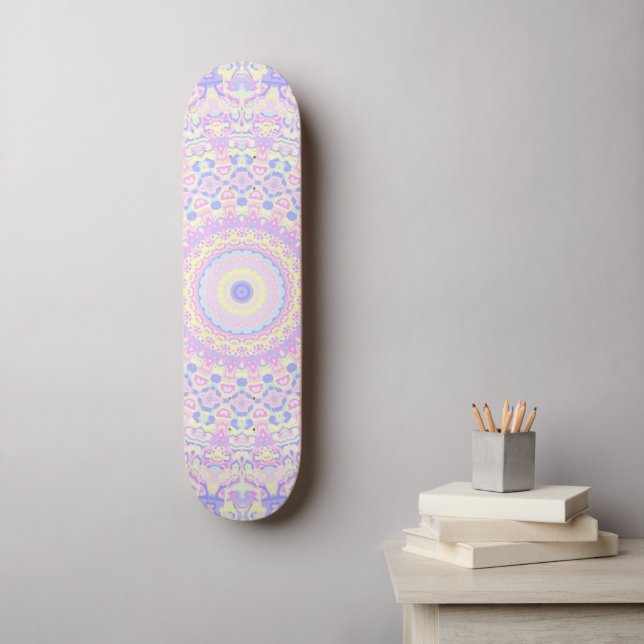 Hippie Mandala   Skateboard (Wall Art)