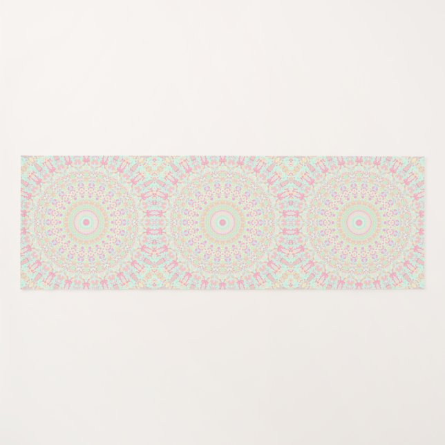 Hippie Mandala   Yoga Mat (Front (Horizontal))