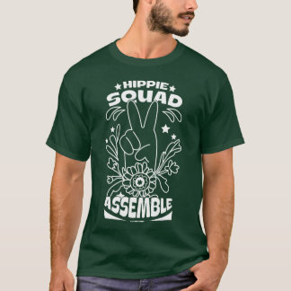Hippie movement friends love positive friends T-Shirt