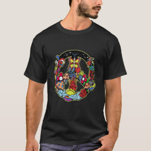 Hippie Movement Hippy Hipie Groovy Peace Bohemian T-Shirt