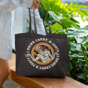 Hippie Mummy Tote Bag