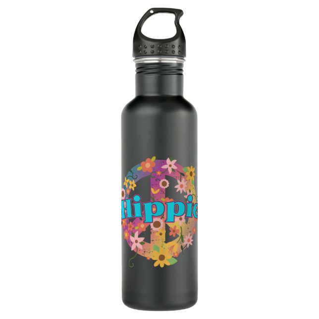 Hippie Peace Namaste Hippies Peace 710 Ml Water Bottle (Front)