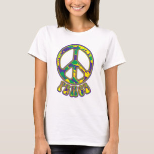 Hippie Peace Sign 60s 70s T-Shirt