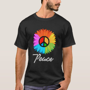 Hippie Peace Sign Symbol Love Hope Gift Peace T-Shirt