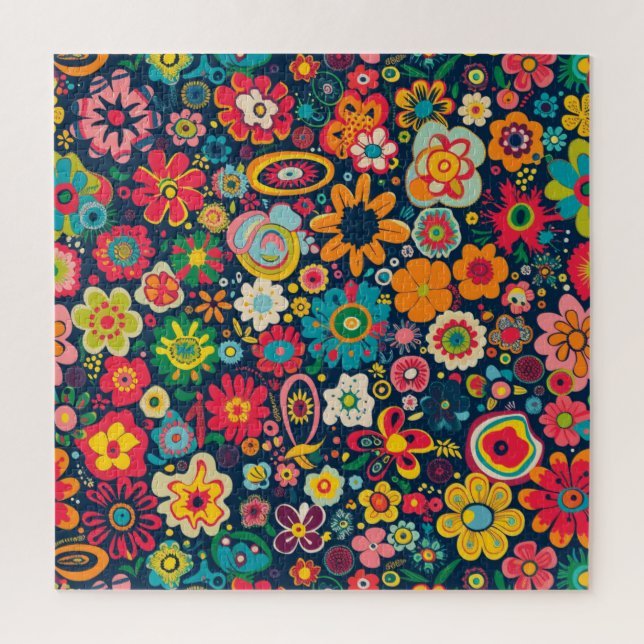 Hippie Puzzle (Vertical)