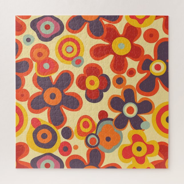 Hippie Puzzle (Vertical)