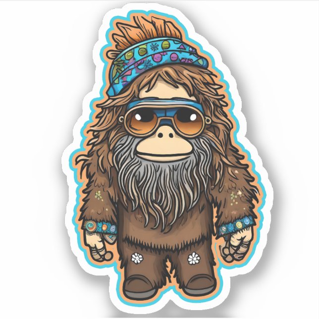 Hippie Sasquatch Vinyl (Front)