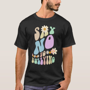 Hippie SAY NO TO BULLYING Retro Stop Bullying Choo T-Shirt