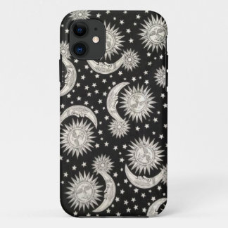 Hippie sun and moon phone case
