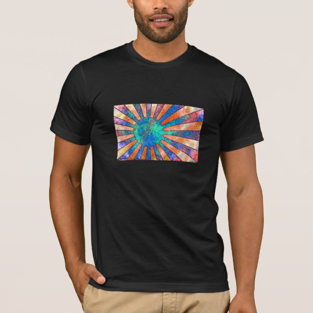 Hippie sun t-shirt (Front)