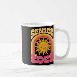 Hippie Sunshine Cl Of 2025 Senior 25 Grad Back To Coffee Mug