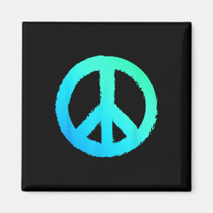 Hippie Symbol Anti-war Logo Peace Sign Magnet