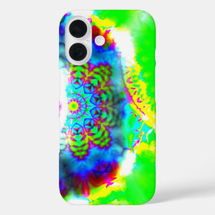 Hippie Tie Dye iPhone 16 Case