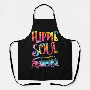 Hippie Tie Dye Van Hippie Soul Apron