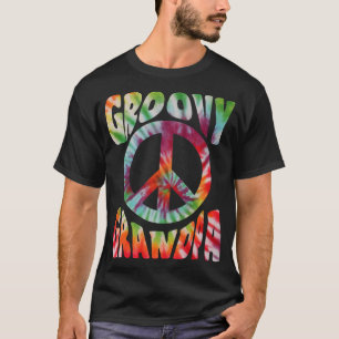 Hippie Tie Dye Vintage Grandpa T-Shirt