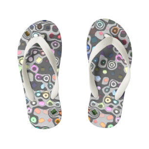 Hippie toddler flip flops