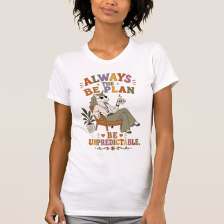 Hippie Unicorn Humour Design for Free Spirits T-Shirt