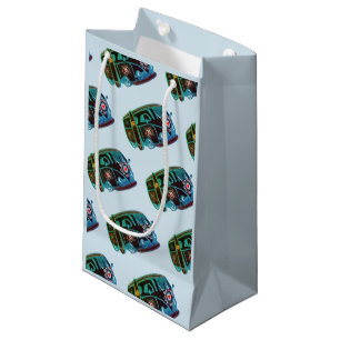 Hippie Van Art Custom Gift Bag