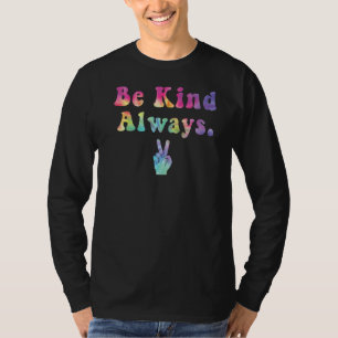 Hippie Vibes Hippy Soul 60s 1960s Peace Sign Be Ki T-Shirt