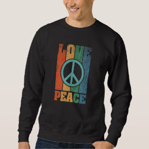 Hippie Vintage Retro Disco Costume Party Festival Sweatshirt