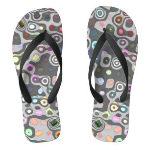 Hippie wide flip flops