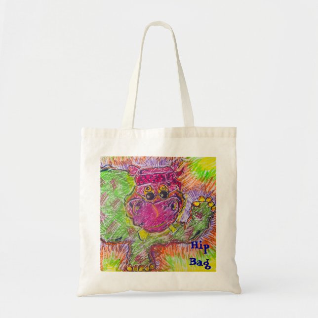 Hippiepotamos Hip Bag (Front)