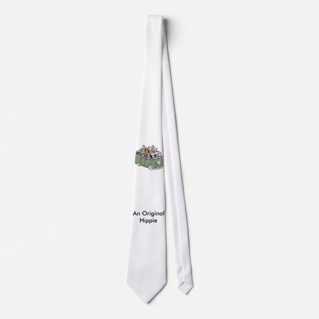 hippies rock! tie (Front)