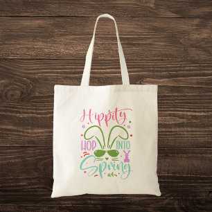 Hippity Hop Into Spring Tote Bag