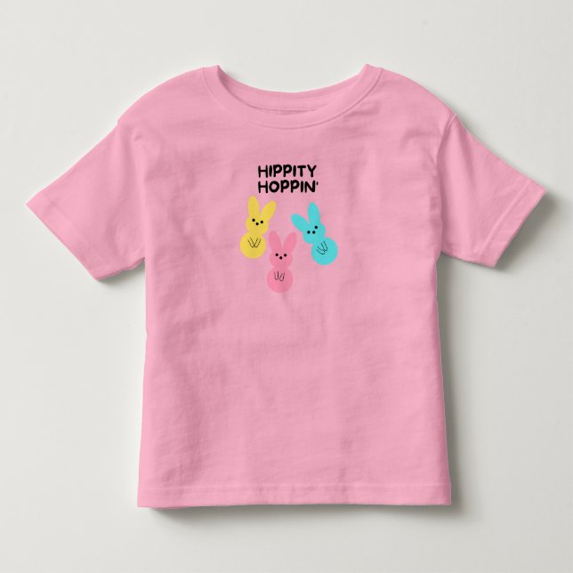Hippity Hoppin' Toddler T-Shirt (Front)