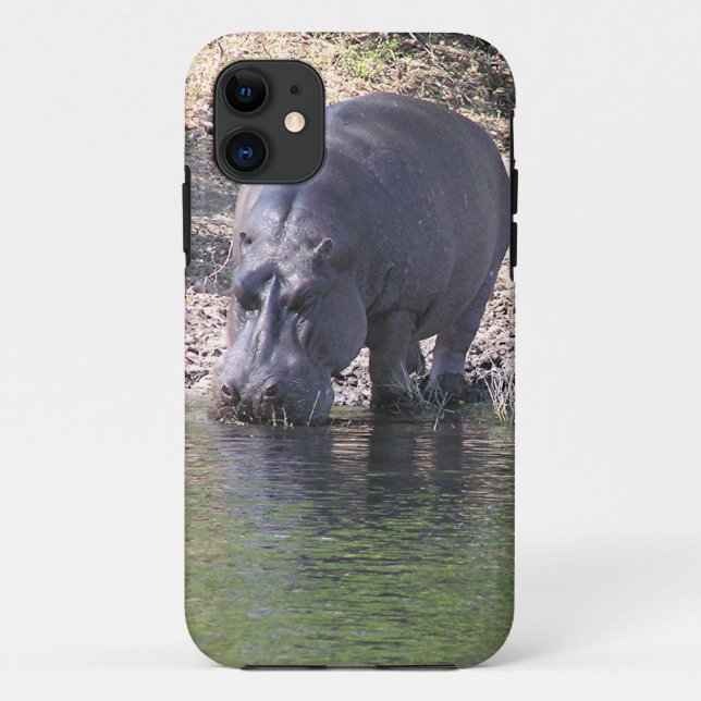 "HIPPO AT THE RIVER"Case-Mate Tough Xtreme iPhone Case-Mate iPhone Case (Back)