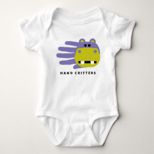 Hippo baby t-shirt bodysuit