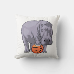 Hippo Basketball player Basketball Cushion