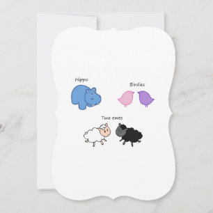 Hippo Birdies Two Ewes