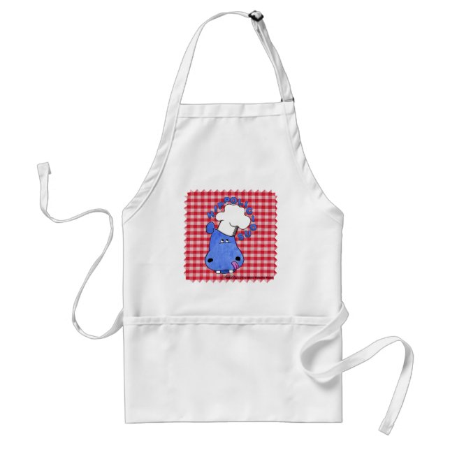 Hippo Chef Hippolicious Standard Apron (Front)