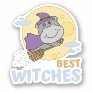 Hippo Halloween Witch Kids Witches Best Witches