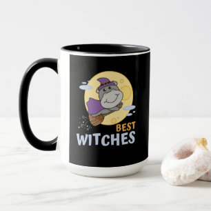 Hippo Halloween Witch Kids Witches Best Witches Mug