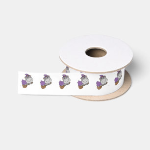 Hippo Halloween Witch Kids Witches Costume Satin Ribbon