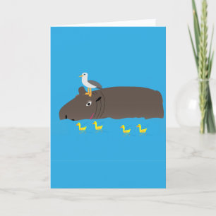 Hippo Happens Card
