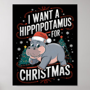 Hippo Holidays A Christmas Wish  Poster