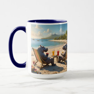 Hippo Hour: Beachside Cocktails and Good Times, Mug