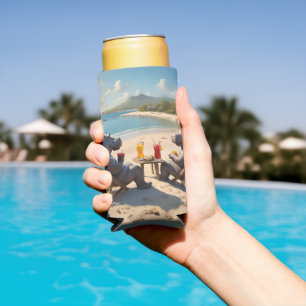 Hippo Hour: Beachside Cocktails and Good Times, Seltzer Can Cooler